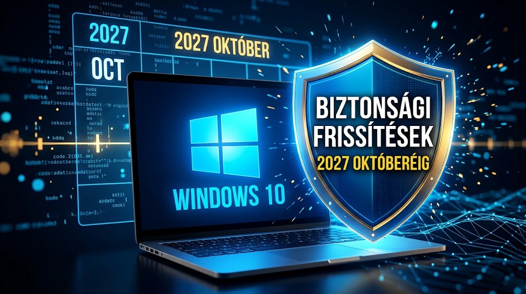 A Windows 10 nem halt meg: 2027 októberéig kapsz hozzá biztonsági frissítést