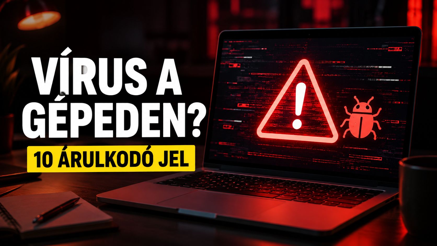 Ezek a jelek árulkodnak arról, hogy vírus van a gépeden – és mit tegyél ilyenkor