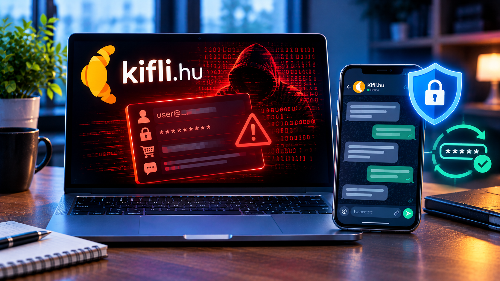 Kifli.hu-adatszivárgás: a jelszavadat lecserélheted, a beszélgetéseidet nem