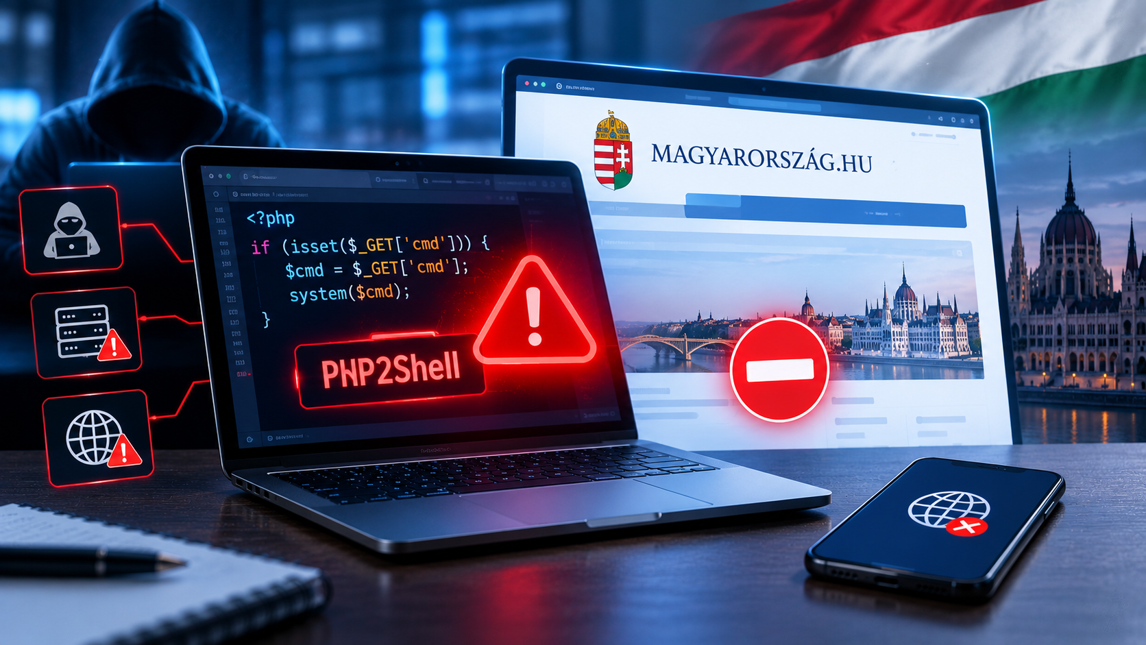 PHP2Shell: ezért állt le a magyarorszag.hu – és mit jelent ez neked