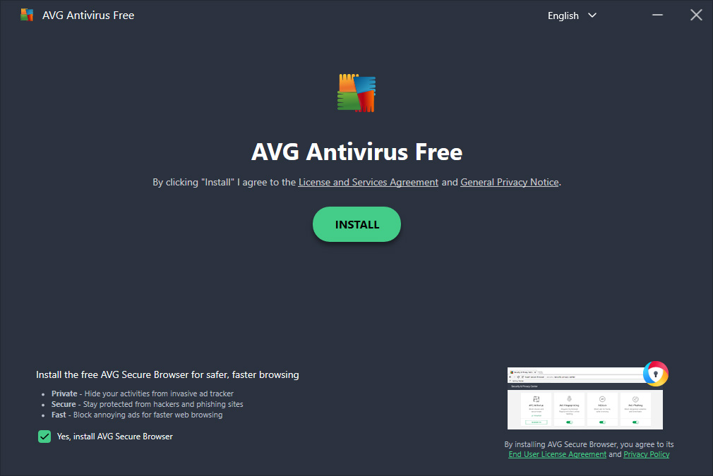 AVG Antivirus Free for Windows