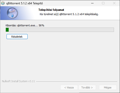 qBittorrent telepítése