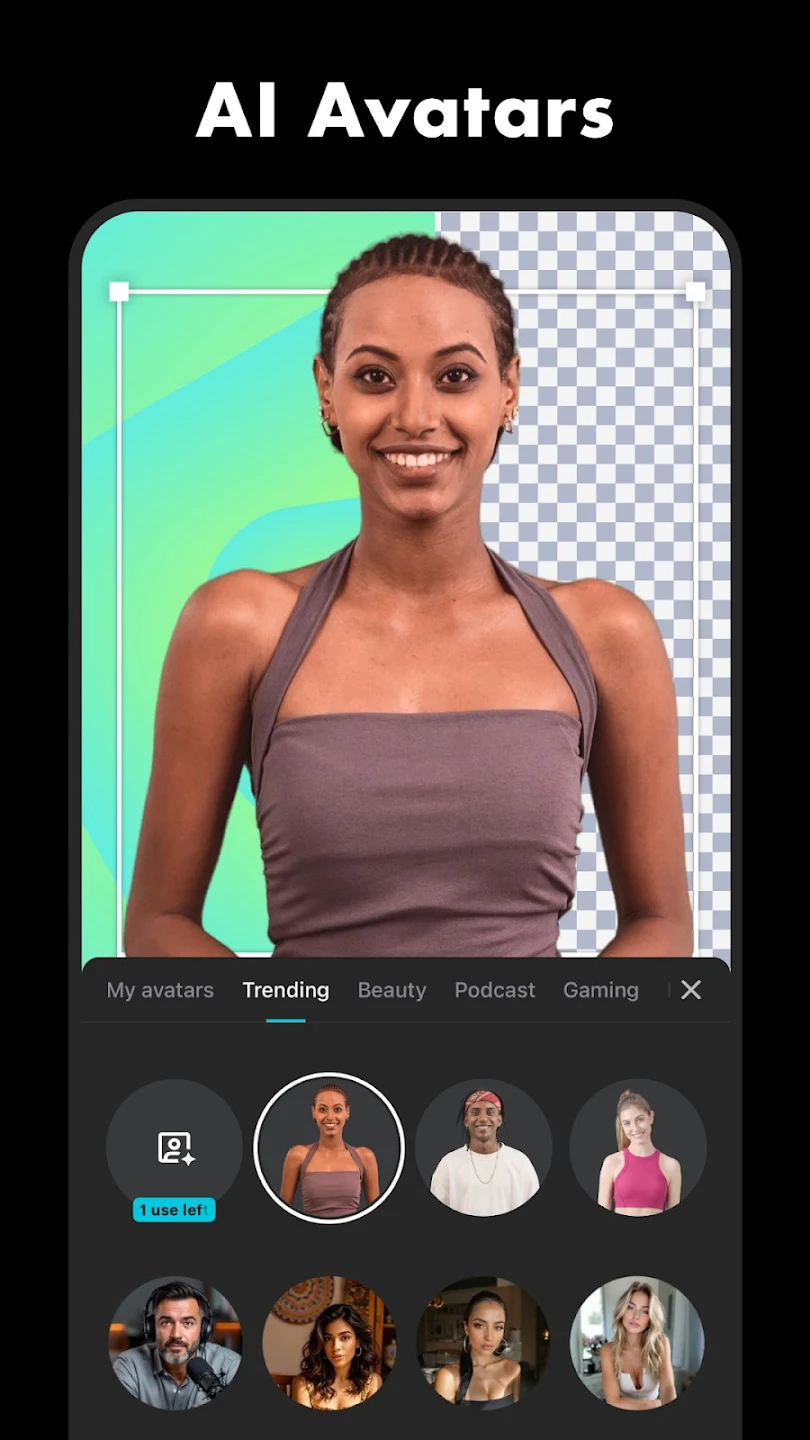 CapCut mobil alkalmazás