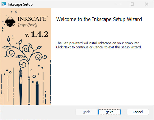 Inkscape telepítése