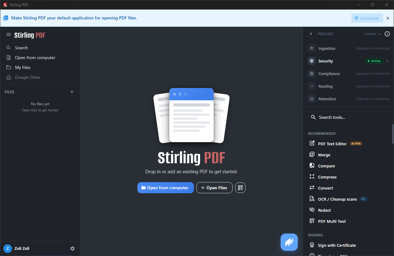 Stirling PDF