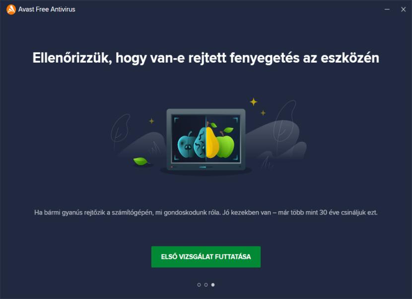 Avast ellenőrzés