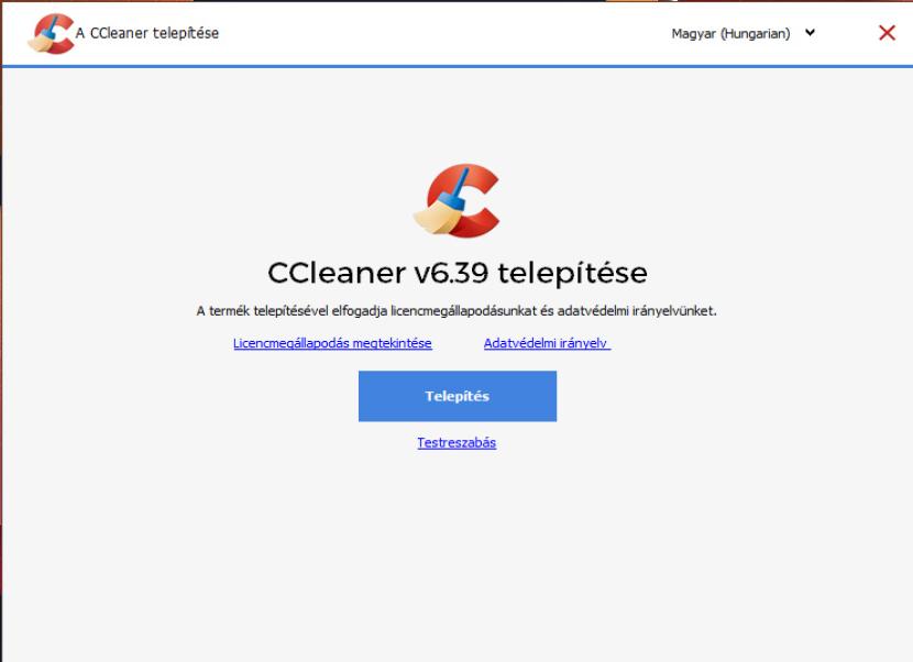 CCleaner Install
