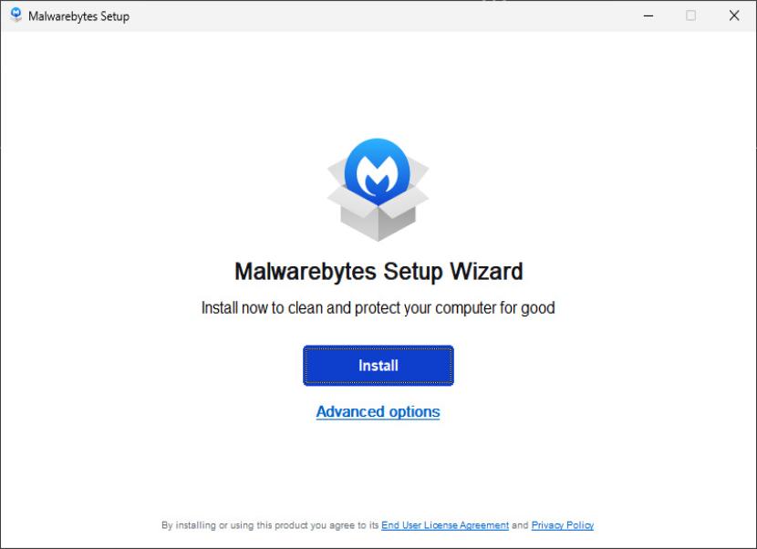 Malwarebytes telepítés
