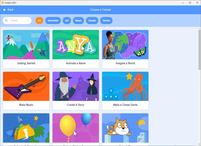 Scratch App tutorial