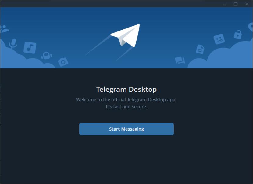 Telegram első indítása