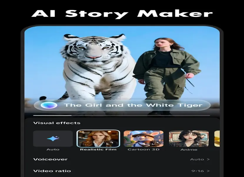 CapCut mobil alkalmazás