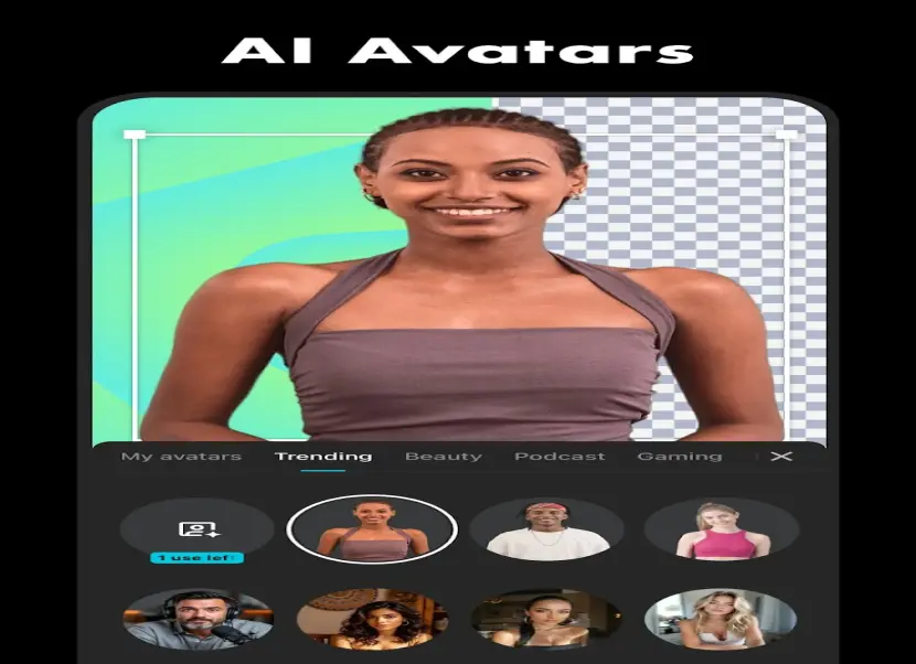 CapCut mobil alkalmazás