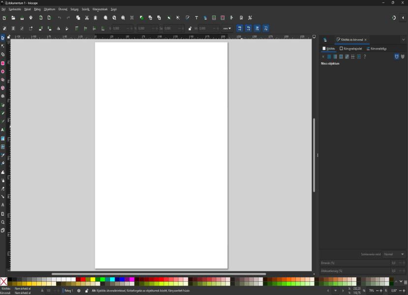 Inkscape szerkesztő