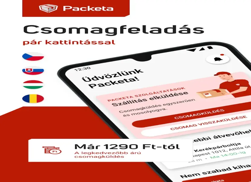 Packeta mobil alkalmazás