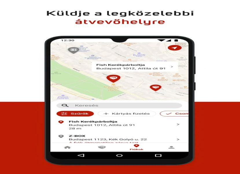 Packeta mobil alkalmazás