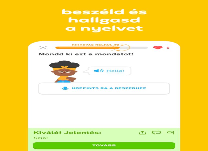 Doulingo nyelvleckék