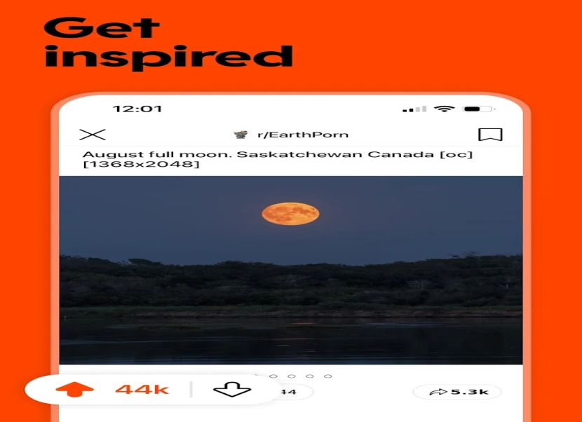 Reddit mobil alkalmazás