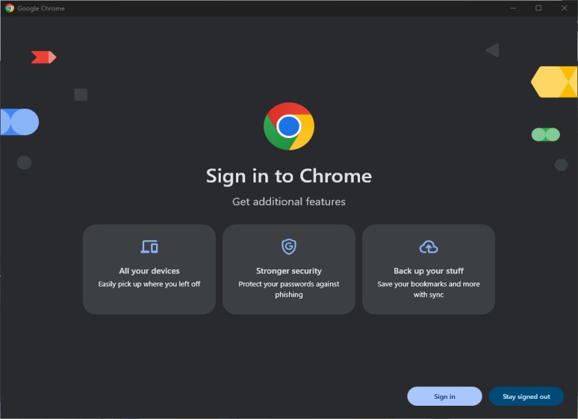 Chrome indítás