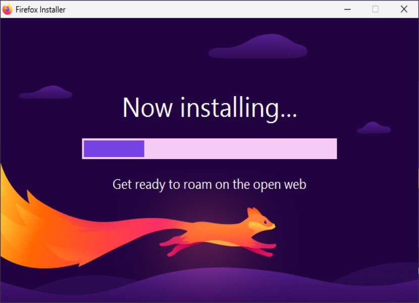 Firefox telepítése