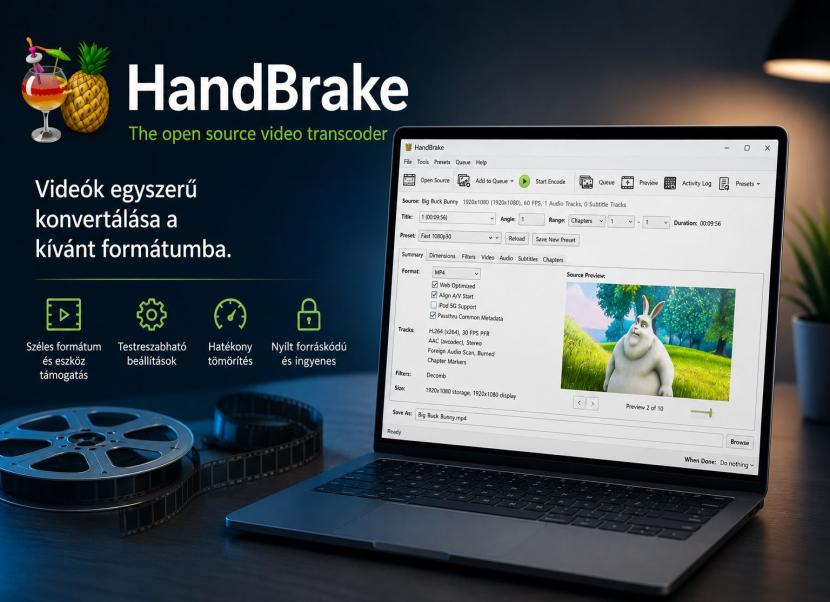 Handbrake letöltés