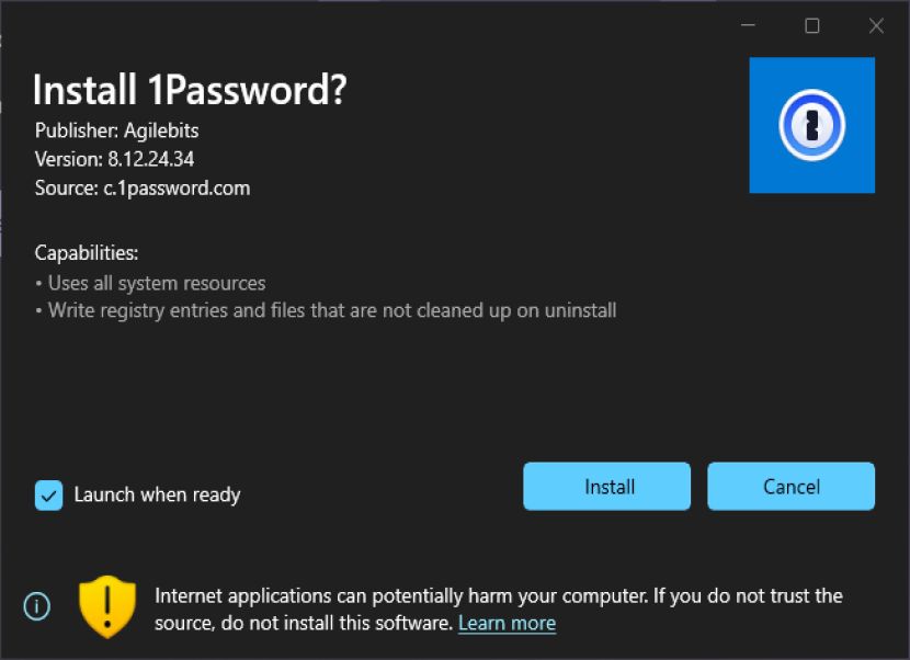 1Password letöltés