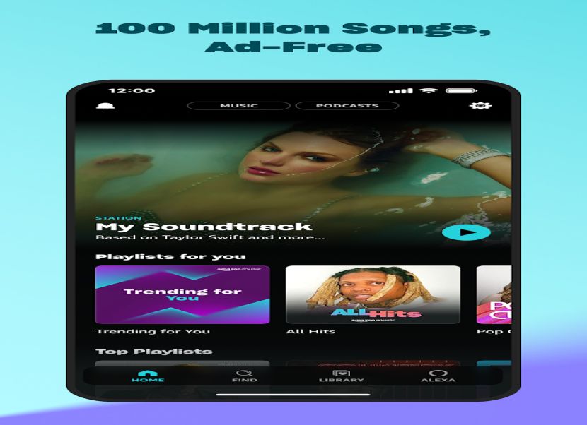 Amazon Music választó