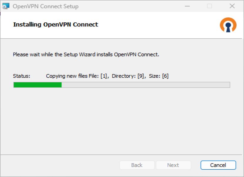 OpenVPN telepítés 2