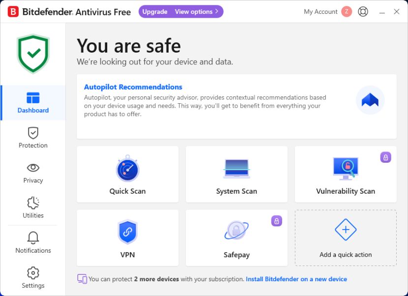Bitdefender Antivirus Free