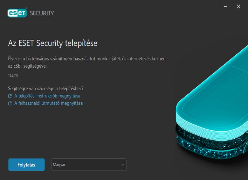 ESET HOME Security telepítés