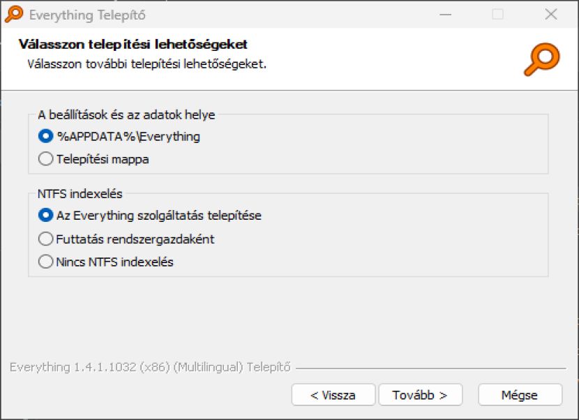 Everything választó