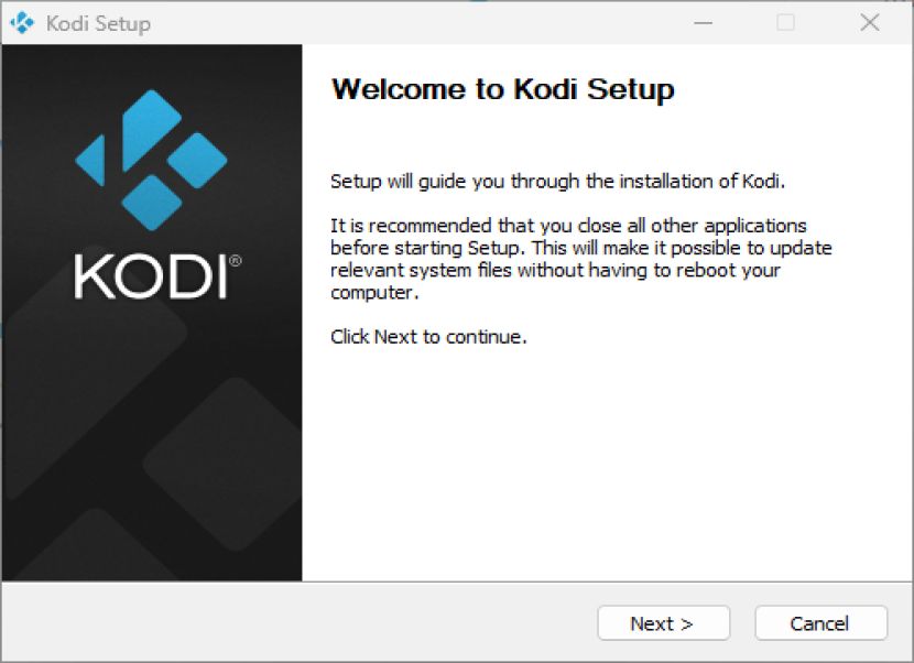 Kodi telepítés
