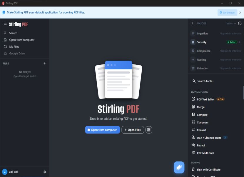 Stirling PDF