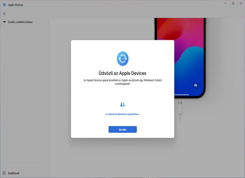 Apple Devices üdvözlés