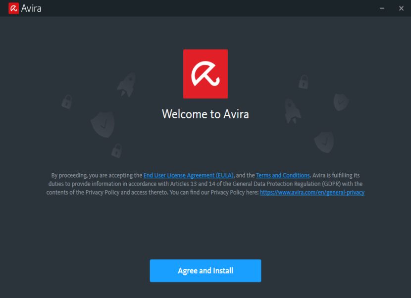 Avira Free Security telepítése