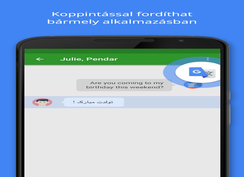 Google Fordító App 1