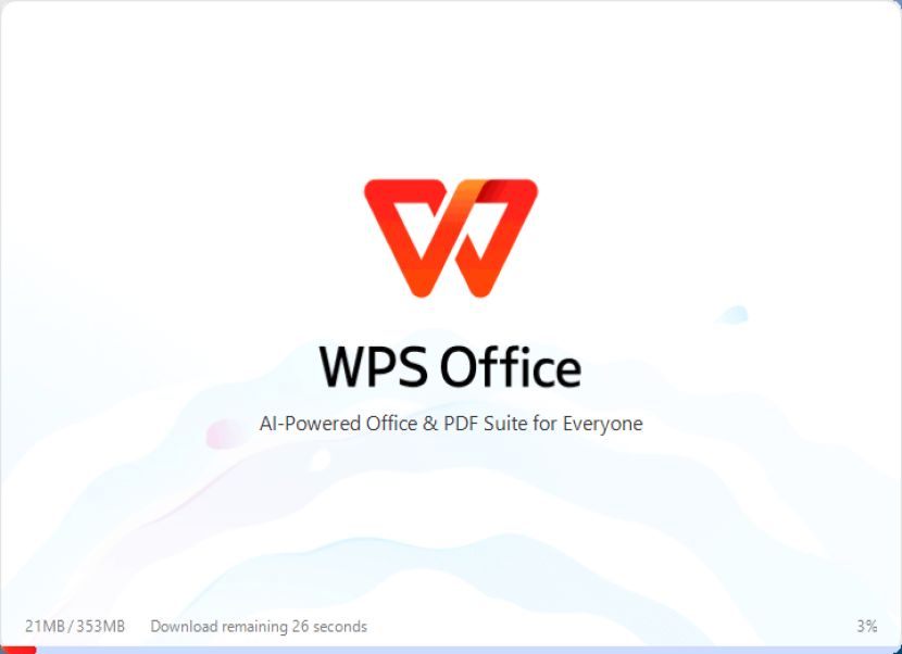 WPS Office telepítés 2
