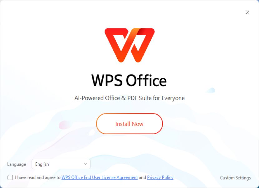 WPS Office telepítése