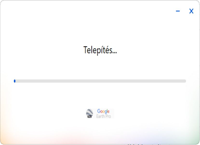 Google Earth Pro telepítés