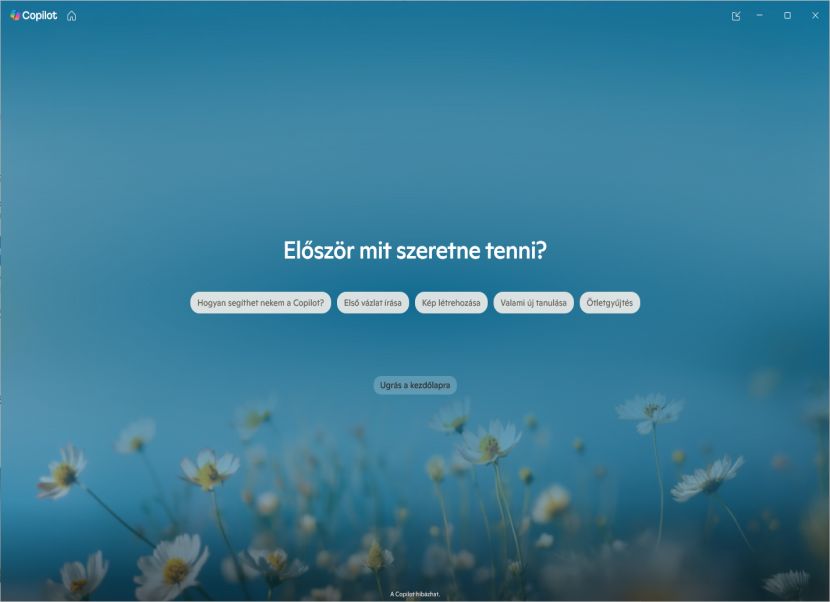 Microsoft Copilot első