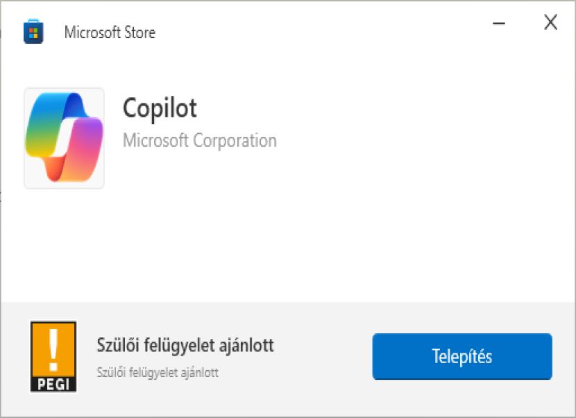 Microsoft Copilot telepítés