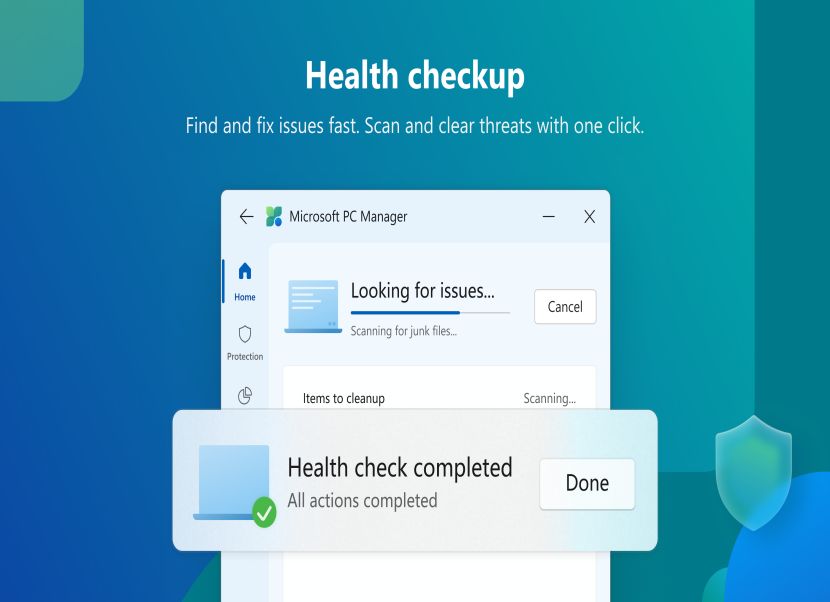 Microsoft PC Manager Health