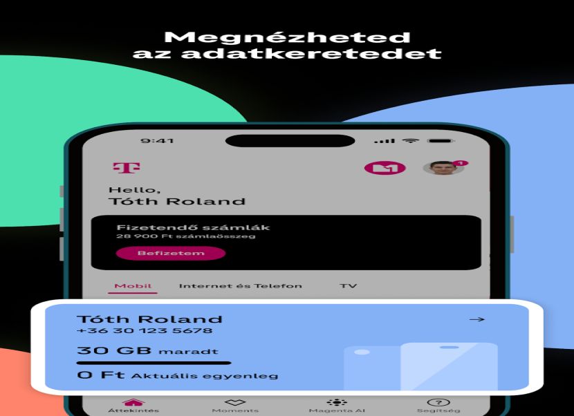 Telekom alkalmazás 2