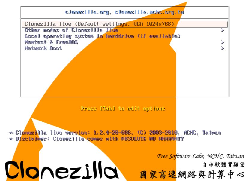 Clonezilla 