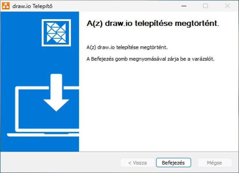 draw.io telepítés 2
