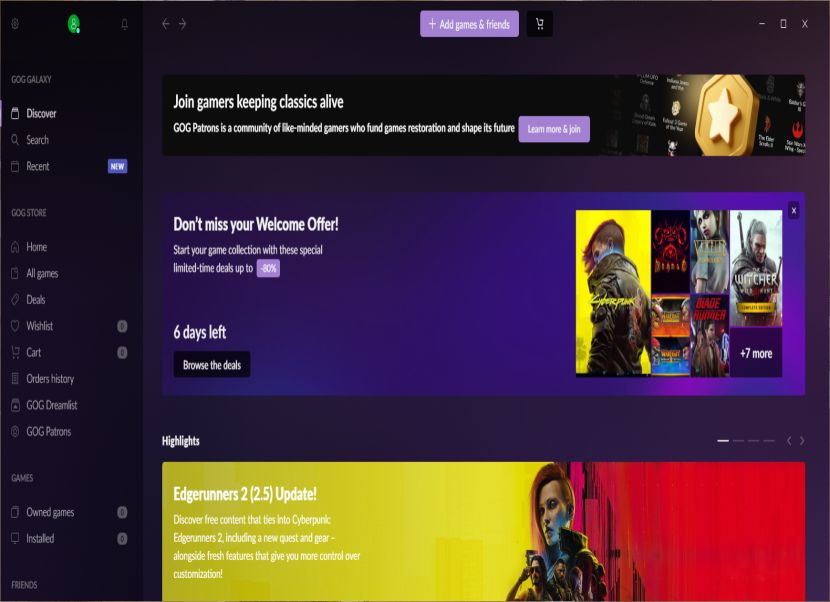 GOG Galaxy