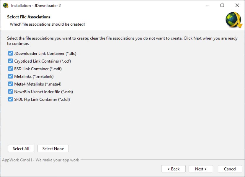 JDownloader 2 telepítés 2