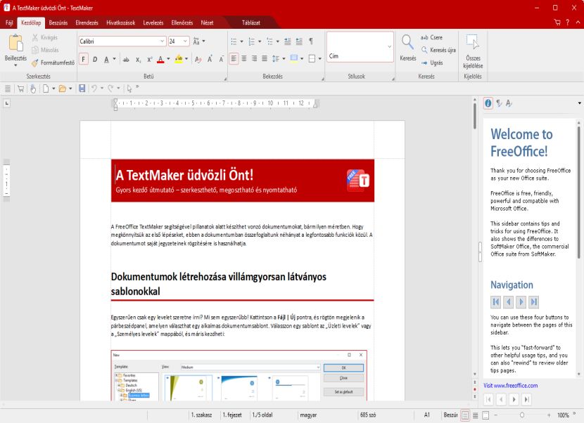 SoftMaker FreeOffice TextMaker